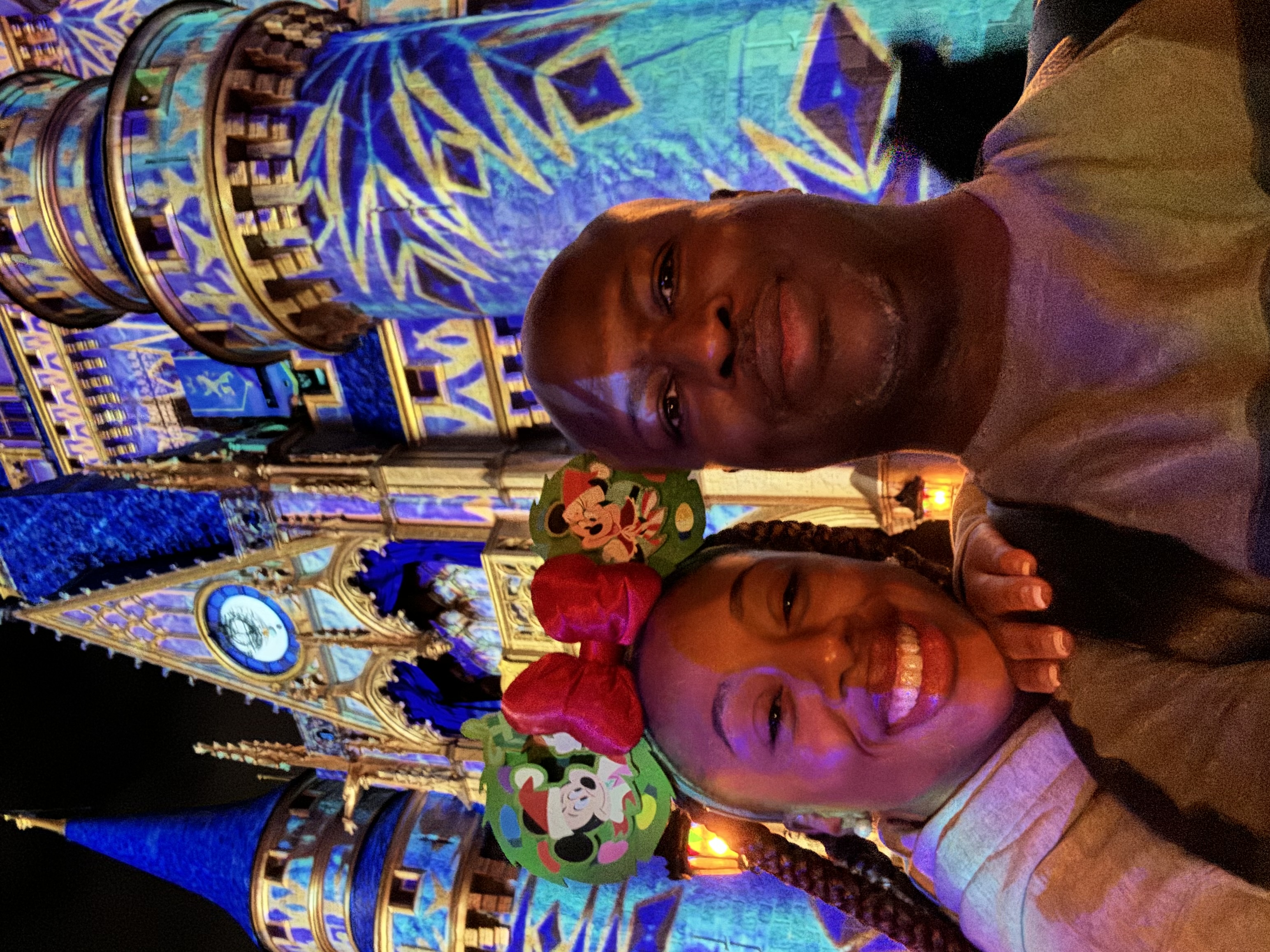 Disney World — Cinderella Castle at night