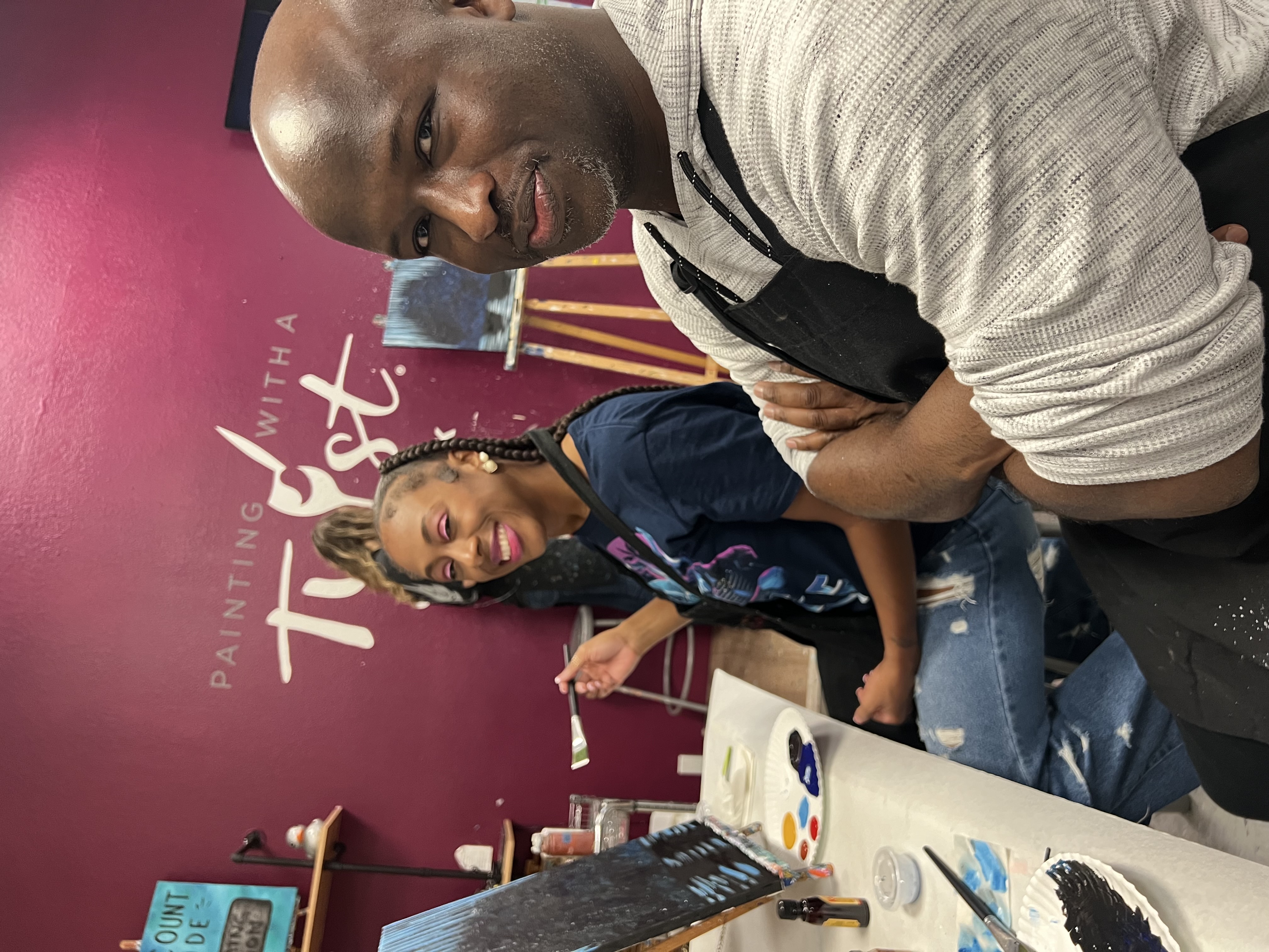 Painting night at Painting with a Twist